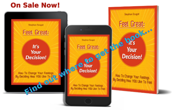 On Sale: Feel Great: It's Your Decision! Book Images for e-book, print-book and audiobook.