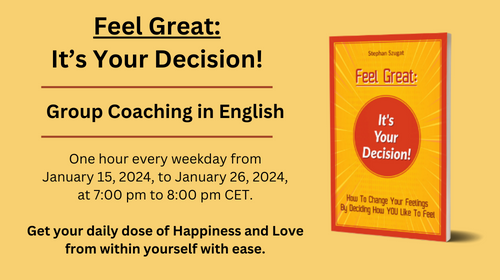 Text image about Feel Great Group Coaching